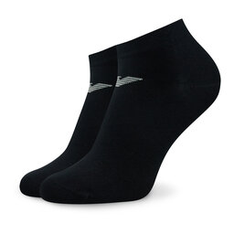

Набір 2 пар низьких чоловічих шкарпеток Emporio Armani 302228 3R274 17020 Nero, Чорний