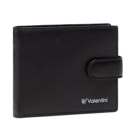 Valentini Velika moška denarnica Valentini 001-01100-0902-01 Black