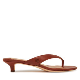 LAUREN RALPH LAUREN Čības uz pirksta LAUREN RALPH LAUREN Francesca 802966841002 Brūns