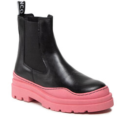 Bianco Боти тип челси Bianco 11300006 Black/Pink