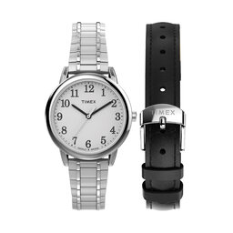 Timex Zegarek Timex Easy Reader Classic TWG063000 Srebrny