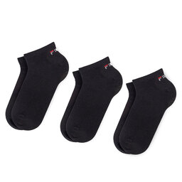 Fila Комплект 3 чифта къси чорапи унисекс Fila Calza F9100 Black 200
