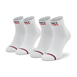 Tommy Jeans 2 pares de calcetines cortos unisex Tommy Jeans 701218956 White 001