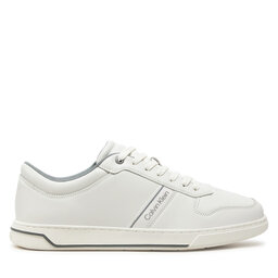 Calvin Klein Sneakersy Calvin Klein Low Top Lace Up Logo HM0HM01491 Bílá