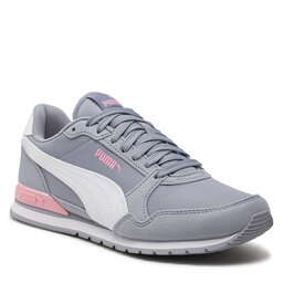 Puma Sneakers Puma St Runner V3 384857-27 Gray Fog/Puma White/Pink Lilac