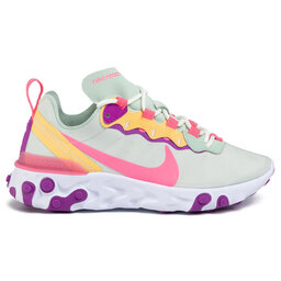 

Взуття Nike React Element 55 BQ2728 303 Pistachio Frost/Digital Pink, Зелений