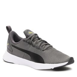 Puma Сникърси Puma Flyer Runner Jr 192928 41 Dark Coal-Puma Black-Lime Smash