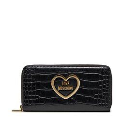 LOVE MOSCHINO Veľká dámska peňaženka LOVE MOSCHINO JC5711PP0HKC0000 Nero