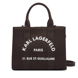 KARL LAGERFELD Handtasche KARL LAGERFELD A3W50118 Braun