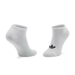 

Набір 3 пар низьких шкарпеток unisex adidas Trefoil Liner S20273 White/White/Black, Білий