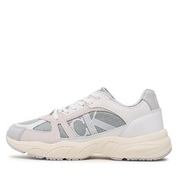 

Снікерcи Calvin Klein Jeans Retro Tennis Laceup Mix Lth YM0YM00696 Oyster Mushroom PSX, Сірий