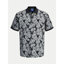 Jack&Jones Jack&Jones Polo marškinėliai Split 12272985 Juoda Regular Fit