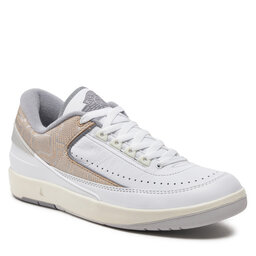Nike Обувки Nike Air Jordan 2 Retro Low DV9956 100 White/Cemen Grey/Sandrift