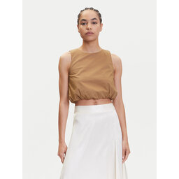 Marella Marella Top Chiatta 2515161132 Smeđa Regular Fit