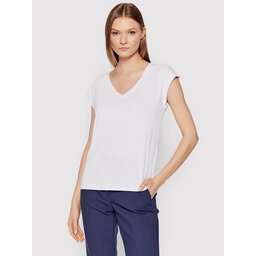 Vero Moda Vero Moda Marškinėliai Filli 10247666 Balta Regular Fit