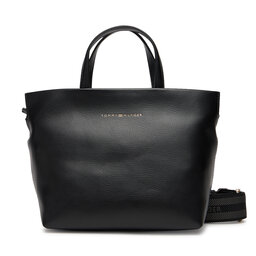 Tommy Hilfiger Τσάντα Tommy Hilfiger Th Logotape AW0AW17694 Μαύρο