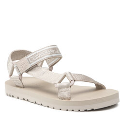 Calvin Klein Jeans Sandaler Calvin Klein Jeans Prefresato Sandal 1 YM0YM00352 Eggshell ACF