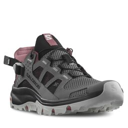 Salomon Batai Salomon Techamphibian 5 L47207000 Pewter/Black/Wild Ginger
