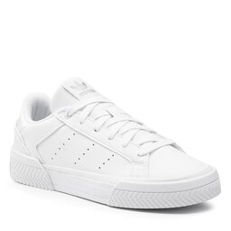 adidas Обувки adidas Court Tourino W H05280 Ftwwht/Ftwwht/Silvmt
