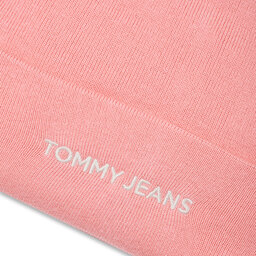

Шапкa Tommy Jeans Tjw Linear Logo Beanie AW0AW15843 Ballet Pink THA, Рожевий