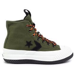 

Снікерcи Converse Bosey Mc Hi 166222C Surplus Olive/Campfire Orange, Зелений