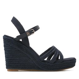 

Еспадрильї Tommy Hilfiger Essential Basic Wedge Sandal FW0FW07220 Space Blue DW6, Cиній