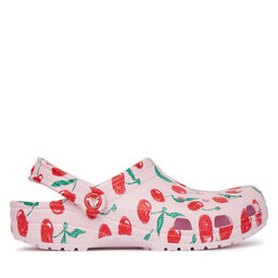 Crocs Şlapi Crocs Classic Fresh Fruits Clog 211008 Roz