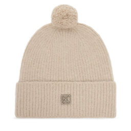 Calvin Klein Kepurė Calvin Klein Emblem Brushed LV04D8067G Smėlio