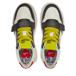 

Снікерcи LOVE MOSCHINO JA15395G1IIAB10A Latte/Nero/Ross, Écru