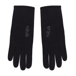 Rab Sieviešu cimdi Rab Power Stretch Pro Gloves QAG-48 Melns