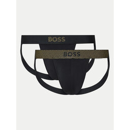 BOSS Boss Set 2 parov slipov Jock Strap 50524439 Črna