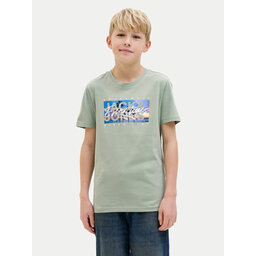 Jack&Jones Junior Jack&Jones Junior Marškinėliai Colton 12269809 Žalia Regular Fit