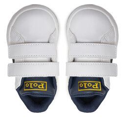 

Снікерcи Polo Ralph Lauren RL00206110 T White Smooth/Navy/Yellow W/ Preppy Bear Mens, Білий
