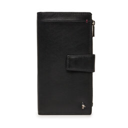 Puccini Голям дамски портфейл Puccini NA1501 Черен