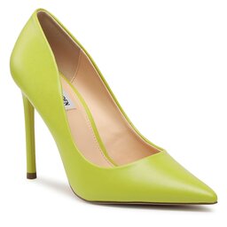 Steve Madden Pantofi cu toc subțire Steve Madden Vaze SM19000016-03001-33R Lime Leather