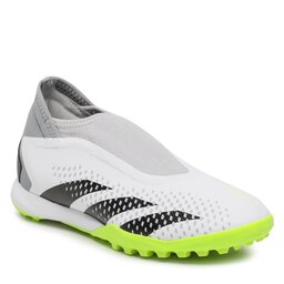 adidas Boty adidas Predator Accuracy.3 Laceless Turf Boots GY9999 Ftwwht/Cblack/Luclem