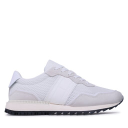 Tommy Jeans Sneakers Tommy Jeans Runner Mix Material EM0EM01167 Weiß