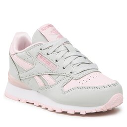 Reebok Čevlji Reebok Classic Leather Step 'n' Flash Shoes GW9173 pure grey 2/pure grey 2/porcelain pink