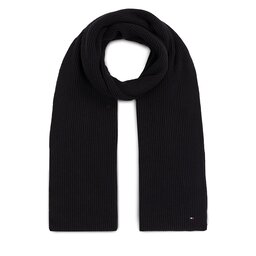 Tommy Hilfiger Bufanda Tommy Hilfiger Essential Flag Scarf AW0AW15348 Black BDS
