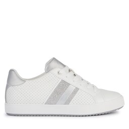 Geox Sneakers Geox D Blomiee D366HF 054AJ C0007 White/Silver