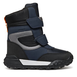 Geox Snehule Geox J Trekkyup Boy B Abx J46MBB 050FU C0673 M Tmavomodrá
