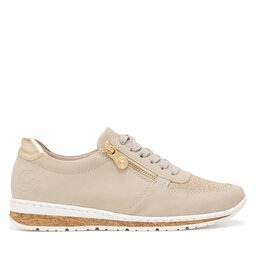 Rieker Pantofi Rieker N5121-60 Bej