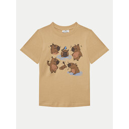 Coccodrillo Coccodrillo T-Shirt WC5143225VBA Beige Regular Fit
