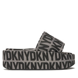 

Шльопанці DKNY Vyra K1463983 Black/White 005, Чорний