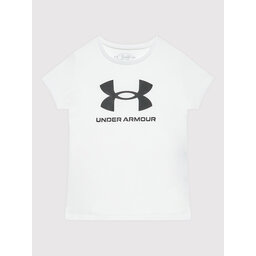 Under Armour Under Armour Marškinėliai Ua Sportstyle Graphic 1361182 Balta Loose Fit