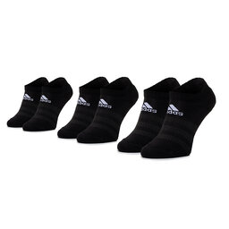 adidas 3 pares de calcetines cortos unisex adidas Cush Low 3PP DZ9385 Black/Black/Black