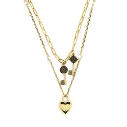 

Намисто Guess JUBN04 216JW YELLOW GOLD, Золотий