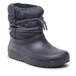 Crocs Schneeschuhe Crocs Classic Neo Puff Luxe Boot 207312 Navy