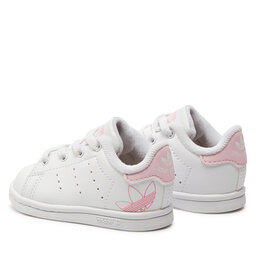 

Взуття adidas Stan Smith Elastic Lace Kids IF1265 Ftwwht/Blipnk/Clpink, Білий