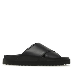 

Шльопанці Inuikii Crossed Leather 50105-220 Nero, Чорний